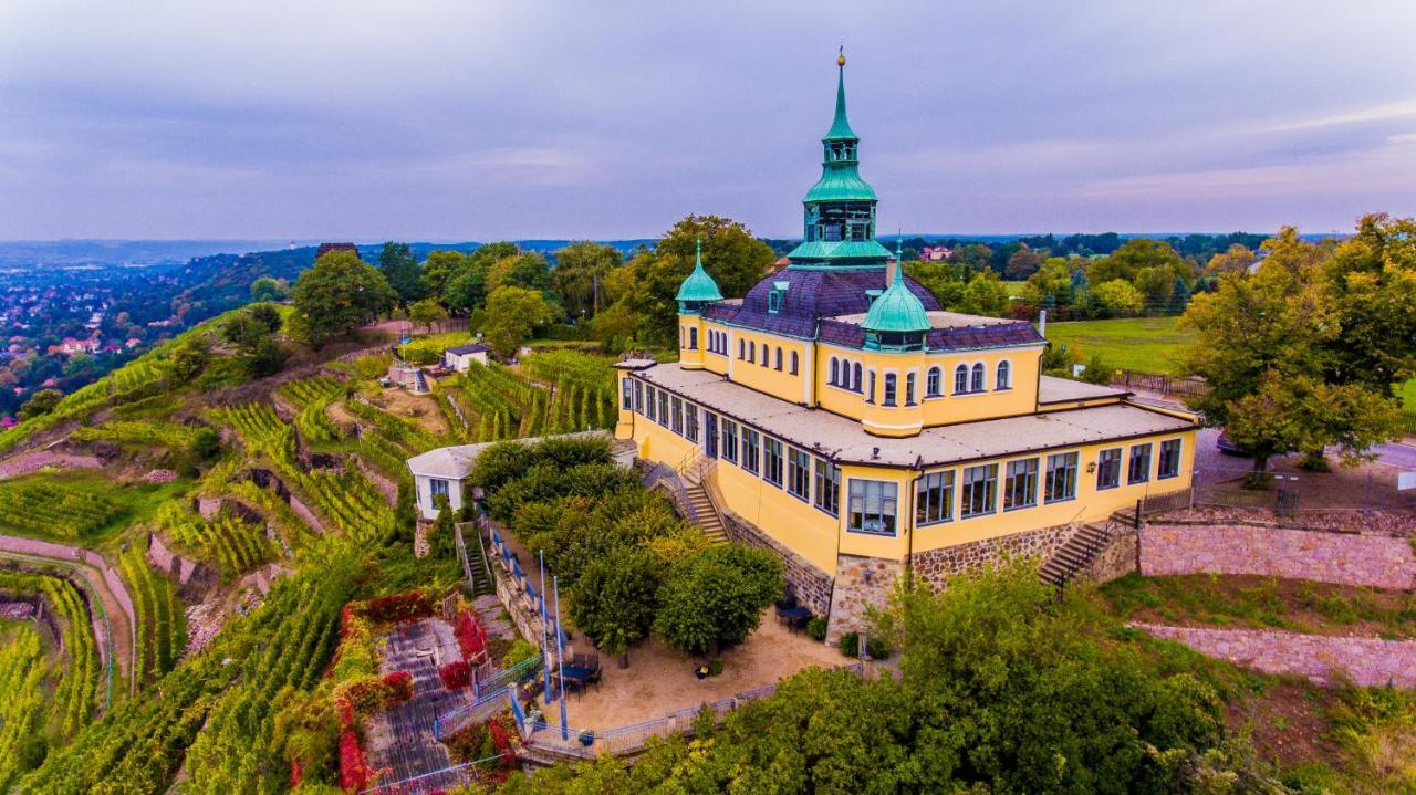 Spitzhaus Hotell Radebeul Exteriör bild
