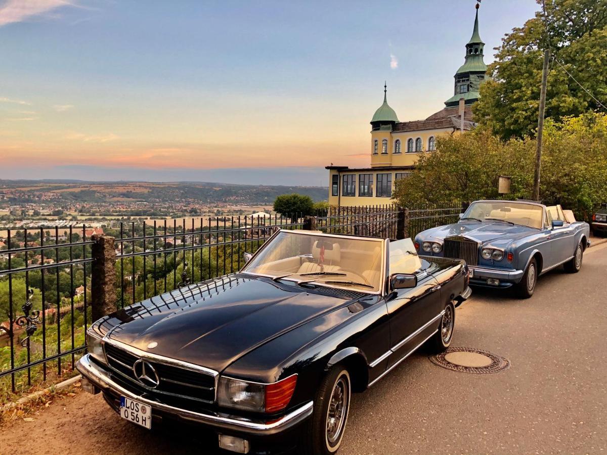 Spitzhaus Hotell Radebeul Exteriör bild